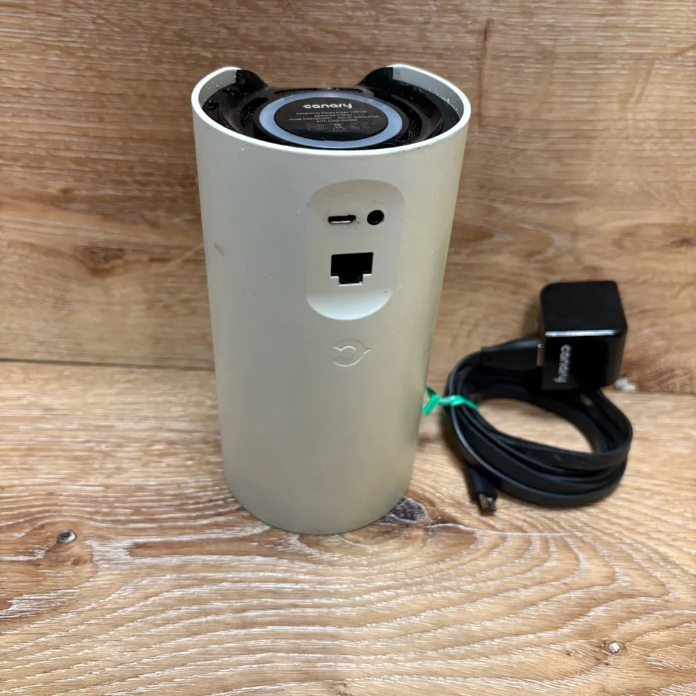 Black and White Security Camera